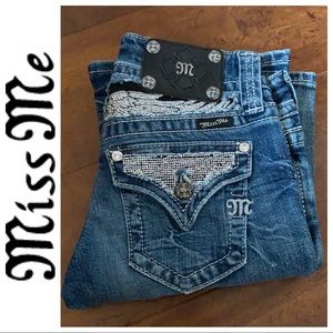 Miss Me Boot Cut Jeans Size 26